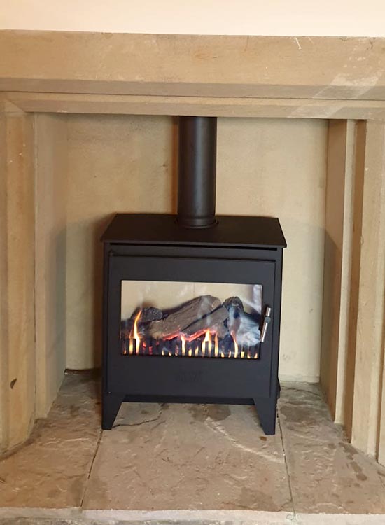 Solid Fuel Stove Serviced in Leeds