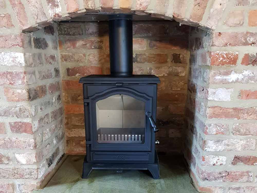 Solid Fuel Stove Installation