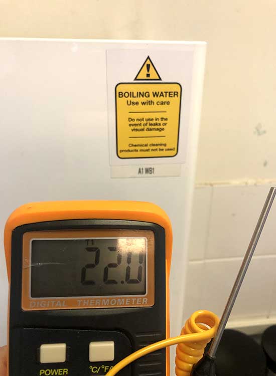 A Water Heater Serviced in Leeds